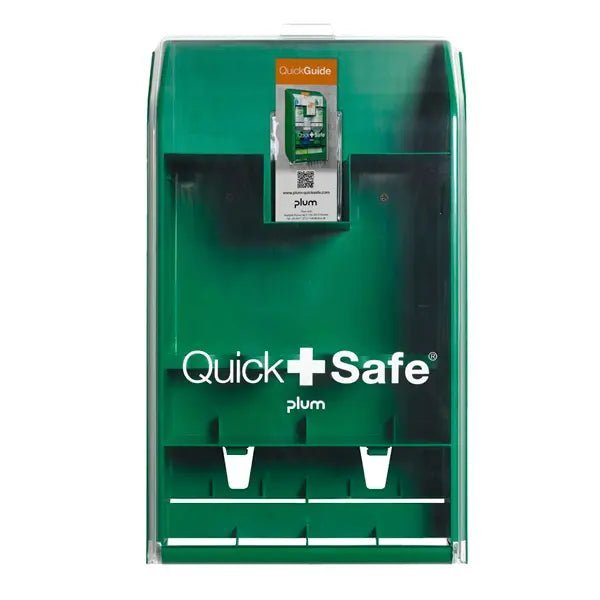 PlumPlum QuickSafe Box leer, Wandstation für Erste-Hilfe-ProdukteDocMed GmbH